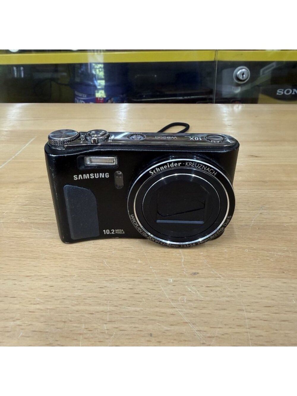 Samsung WB500 10.2MP Digital Camera Schneider Lens Powers On Parts Repair